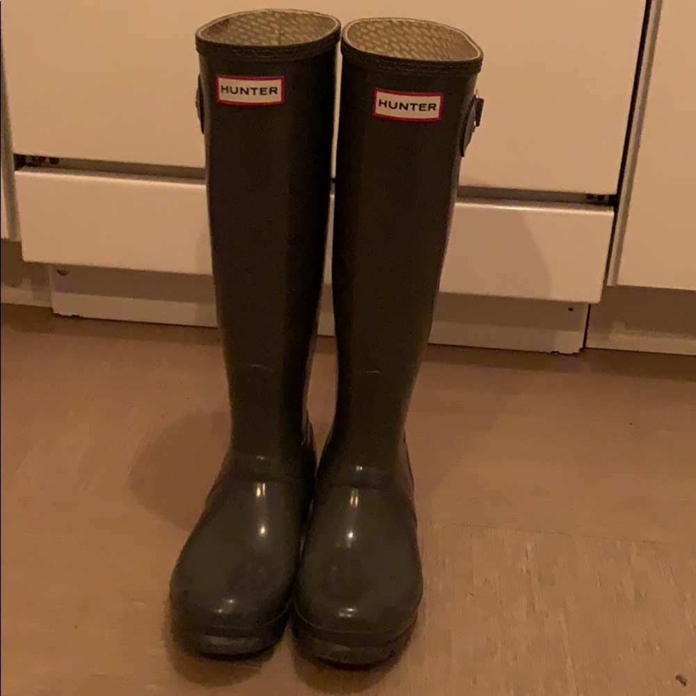 Hunter Boots Women's Refined Tall Gloss Boots